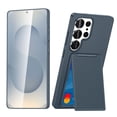 thumbnail image 1 of for Samsung Galaxy S25 Plus Case with Card Holder & Flip Kickstand, Heavy Duty Protective Rugged Shockproof Hidden Card Slot Slim Back Wallet Case for Samsung Galaxy S25 Plus Women & Men, Blue, 1 of 9
