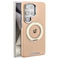 thumbnail image 1 of for Samsung Galaxy S25 Plus Case Compatible with MagSafe, 360° Rotating Ring Kickstand, Ultra Slim Lightweight Shockproof Back Cover, Luxury Drop Protective Phone Case for Galaxy S25 Plus, Offwhite, 1 of 5