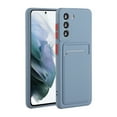 thumbnail image 1 of for Samsung Galaxy S25 Plus Case with Credit Card Holder Slot TPU Soft Silicone Scratch-Resistant Slim Wallet Case Protective Phone Cover for Samsung Galaxy S25 Plus, Gray, 1 of 5