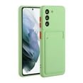 thumbnail image 1 of for Samsung Galaxy S25 Plus Case with Credit Card Holder Slot TPU Soft Silicone Scratch-Resistant Slim Wallet Case Protective Phone Cover for Samsung Galaxy S25 Plus, Green, 1 of 5