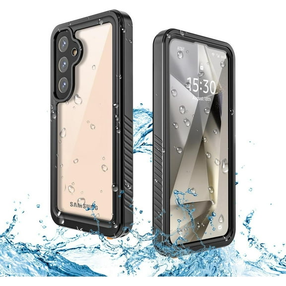 for Samsung Galaxy S25 Plus Case, IP68 Waterproof with [Built-in Screen Protector] [14FT Military Shockproof] Full Body Heavy Duty Protective Sealed Case for Galaxy S25 Plus, Black