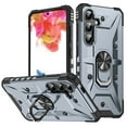 thumbnail image 1 of for Samsung Galaxy S25 Plus Case, with Magnetic Car Mount Function, Military Grade Shockproof Non-Slip Case Built-in 360° Rotate Ring Stand for Galaxy S25 Plus - Gray, 1 of 9