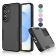 thumbnail image 1 of For Samsung Galaxy S25 Plus Case, Shockproof Heavy Duty Rugged Phone Case for Samsung Galaxy S25 Plus, Tekcoo Military Grade Protection Dual Layer Sturdy Durable Cover Cute Bumper - Black, 1 of 9