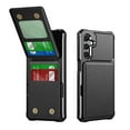 thumbnail image 1 of for Samsung Galaxy S25 Plus Case Wallet Cover, PU Leather Credit Card Slots ID Holder Flip Stand Scratch Resistant Hybrid Protective Hard Shell Rugged TPU Bumper Case for Galaxy S25 Plus, Black, 1 of 8