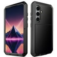 thumbnail image 1 of for Samsung Galaxy S25 Plus Hard Case, Luxury Shockproof 3-Layer Protection [Without Screen Protector] Heavy Duty Protection Cover Metal Rugged Case for Samsung Galaxy S25 Plus, Black, 1 of 1