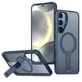 thumbnail image 1 of for Samsung Galaxy S25 Plus Magnetic Case, Wireless Charging Support, with Stand, Mil-Grade Drop Protection, Adjustable Bracket for Samsung Galaxy S25 Plus Case, Heat Dissipation Cover, Blue, 1 of 7