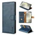 thumbnail image 1 of for Samsung Galaxy S25 Plus Wallet Case, Classic Business with Card Slots Kickstand Magnetic Buckle PU Leather Flip Folio Shockproof Full Body Protective Phone Case for Galaxy S25 Plus, Blue, 1 of 5