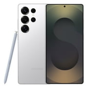 Samsung Galaxy S25 Ultra 512GB Unlocked Android Cell Phone with 200MP Camera, Titanium Whitesilver