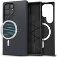 thumbnail image 1 of Samsung Galaxy S25 Ultra 6.9'' Case Dual Layer Shockproof Anti-Slip Cover [Compatible With Magsafe] Black, 1 of 8