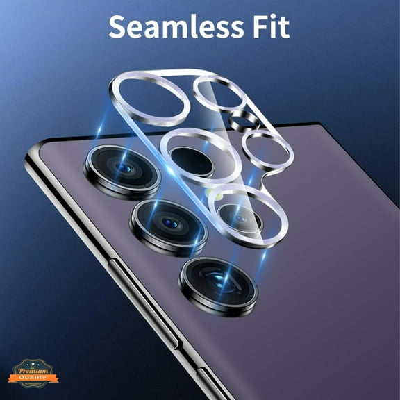 For Samsung Galaxy S25 Ultra Camera Lens Protector HD Clear Back Camera Protector Tempered Glass, Case Friendly, Ultra-Thin, Easy Installation Cover, XPM Protector [Clear]