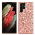 thumbnail image 1 of for Samsung Galaxy S25 Ultra Case, Glitter Sparkle Bling Shiny Diamond Slim Shockproof Soft TPU Silicone Anti-Slip Protective Case Cover for Women Girls for Samsung Galaxy S25 Ultra, Rosegold, 1 of 6