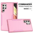 thumbnail image 1 of for Samsung Galaxy S25 Ultra Case, Heavy Duty Shockproof Drop Protective Hybrid 3 Layer Full Body Rugged Military Grade Protection Hard PC Phone Cover For Samsung Galaxy S25 Ultra, Pink, 1 of 6