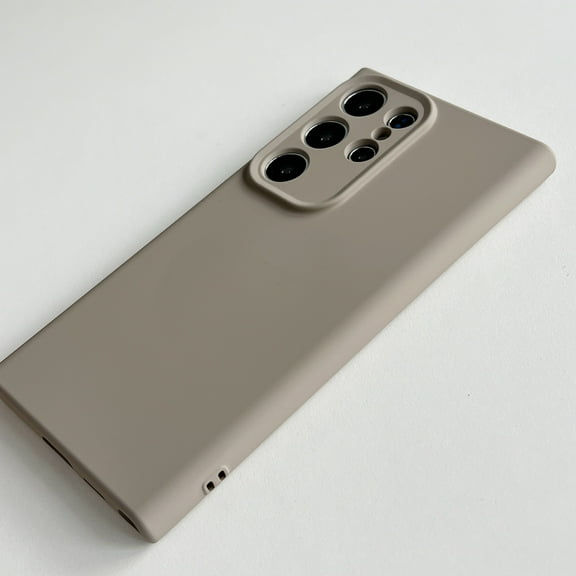 For Samsung Galaxy S25 Ultra Case, Magnetic Cover Compatible with Magsafe & Car Mount Soft Silicone Shockproof Anti-Scratch Bumper Drop Protection Phone Case for Samsung Galaxy S25 Ultra, Lightgray