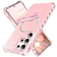thumbnail image 1 of For Samsung Galaxy S25 Ultra Case, Matte Translucent PC  Back Cover Not-Yellowing Corner Protective Invisible Kickstand Bumper Shockproof Anti-Scratch Phone Case for Samsung Galaxy S25 Ultra, Pink, 1 of 6
