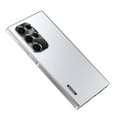 thumbnail image 1 of For Samsung Galaxy S25 Ultra Case, Rugged Alloy Frame Hard PC Shockproof Full Protective Drop Proof Anti-Scratch Slim Fit Bumper Phone Case for Samsung Galaxy S25 Ultra, White, 1 of 6