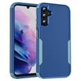 thumbnail image 1 of for Samsung Galaxy S25 Ultra Durable Rugged Case, [Three Layers Protection] [Military Grade Drop Protection] Heavy Duty Shockproof Anti-Scratch Support Wireless Charging Phone Case, Blue+Green, 1 of 7