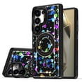 thumbnail image 1 of for Samsung Galaxy S25 Ultra Protective Rugged Case with Adjustable Camera Magnetic Kickstand, Luxury Shockproof Hybrid TPU + PC Ultra Slim Portable Phone Case Cover, Compatible with MagSafe, B, 1 of 5
