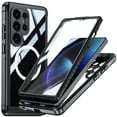 thumbnail image 1 of for Samsung Galaxy S25 Ultra Shockproof Dustproof Case, Compatible with MagSafe Heavy Duty/Military Grade/Rugged Protection Built in Screen Protector Phone Case for Samsung Galaxy S25 Ultra, Black, 1 of 1