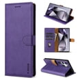 thumbnail image 1 of for Samsung Galaxy S25 Ultra Wallet Case, Classic Business with Card Slots Kickstand Magnetic Buckle PU Leather Flip Folio Shockproof Full Body Protective Phone Case for Galaxy S25 Ultra, Purple, 1 of 5