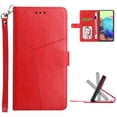 thumbnail image 1 of for Samsung Galaxy S25 Ultra Wallet Case, Premium PU Leather with Wrist Strap Card Slots Shockproof Protective Magnetic Closure Flip Folio Cover Phone Case for Samsung Galaxy S25 Ultra - Red, 1 of 6