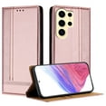 thumbnail image 1 of for Samsung Galaxy S25 Ultra Wallet Case with RFID Blocking Credit Card Slots, Luxury PU Leather Purse Cover with Flip Kickstand Shockproof Protective Case for Samsung Galaxy S25 Ultra, Rosegold, 1 of 7