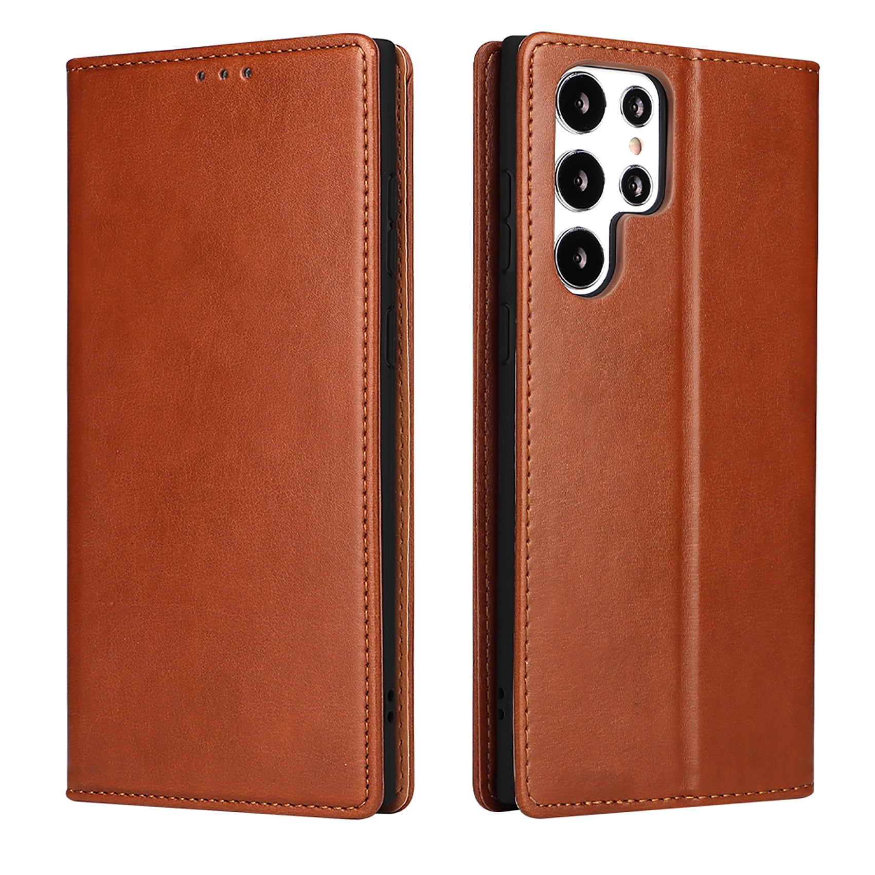 for Samsung Galaxy S25 Ultra Wallet Case with [RFID Blocking] Luxury PU ...