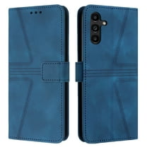 for Samsung Galaxy S25 Wallet Phone Case with Lanyard, PU Leather Phone Case with Credit Card Slot for Women Girls Shockproof Proyective Back Cover for Samsung Galaxy S25, Blue