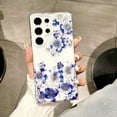 thumbnail image 1 of for Samsung Galaxy S26 Plus Flower Case, Luxury Floral Pattern Clear Shockproof [Hard PC Back Soft TPU Edge] Ultra Slim Anti-Scratch Phone Cover for Girls Women Samsung Galaxy S26 Plus, H, 1 of 11