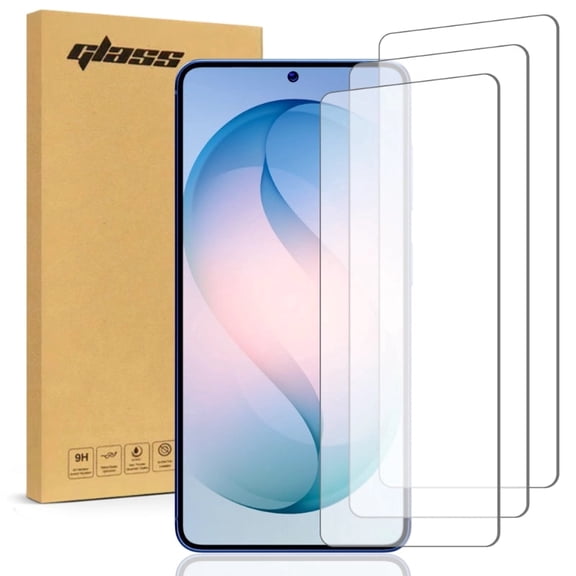 Samsung Galaxy S26 Tempered Glass Screen Protector 3 Per Pack
