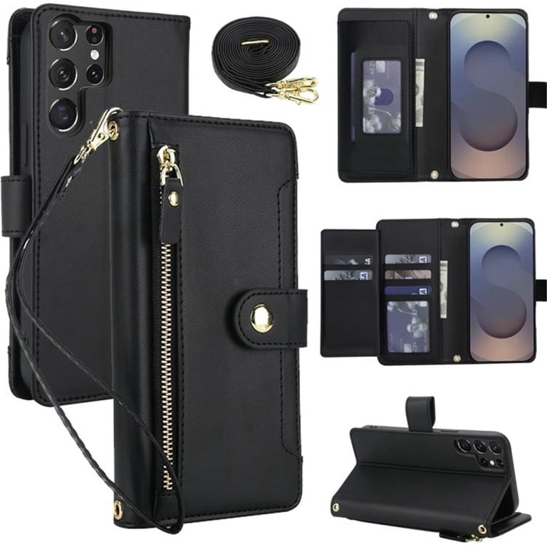 For Samsung Galaxy S26 Ultra 5G RFID Blocking Protective Purse