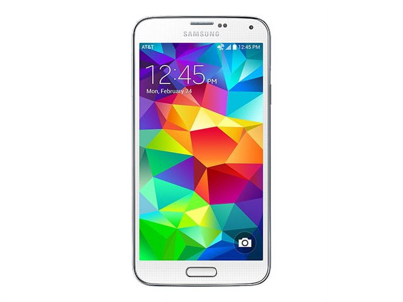 Pre-Owned Samsung Galaxy S5 Smartphone, 5.1" Super AMOLED1920 x 1080, 2 GB RAM, Android 4.4.2 KitKat, 4G, White