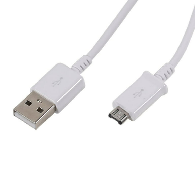 Samsung Galaxy S6 , 6 Edge Micro-USB Charging Cable - White 