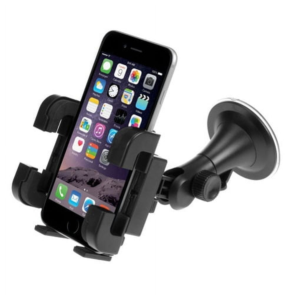 Samsung Galaxy S6 Edge+ Universal Car Mount Windshield Holder Rotating