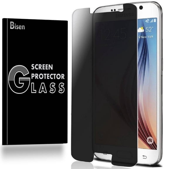 Samsung Galaxy S7 (2016 Release) [BISEN] Privacy Anti-Spy Tempered Glass Screen Protector, Anti-Scratch, Anti-Shock, Shatterproof