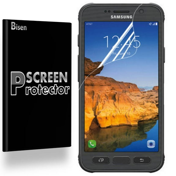 Samsung Galaxy " S7 Active " [4-Pack BISEN] Ultra Clear Screen Protector, Anti-Scratch, Anti-Shock