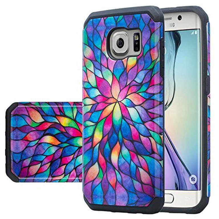 purple samsung galaxy s7 edge protective case