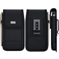 thumbnail image 1 of Samsung Galaxy S7 Holster, Black Carrying Cell Phone Case Belt Clip Holster Pouch For Galaxy S7 (Fits Samsung S7 With Otterbox Case / Lifeproof Case / Mophie Juice Pack Air ), 1 of 5