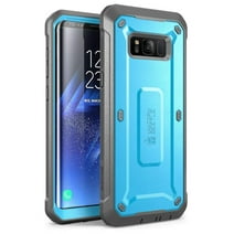 Samsung Galaxy S8 Case, SUPCASE Full-body Rugged Holster Case with Built-in Screen Protector for Galaxy S8 (2017 Release), Not Fit Galaxy S8 Plus, Unicorn Beetle Shield Series (Blue)