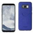 thumbnail image 1 of Samsung Galaxy S8 Edge/ S8 Plus Anti-slip Texture Protector Cover With Card Slot In Navy, 1 of 4