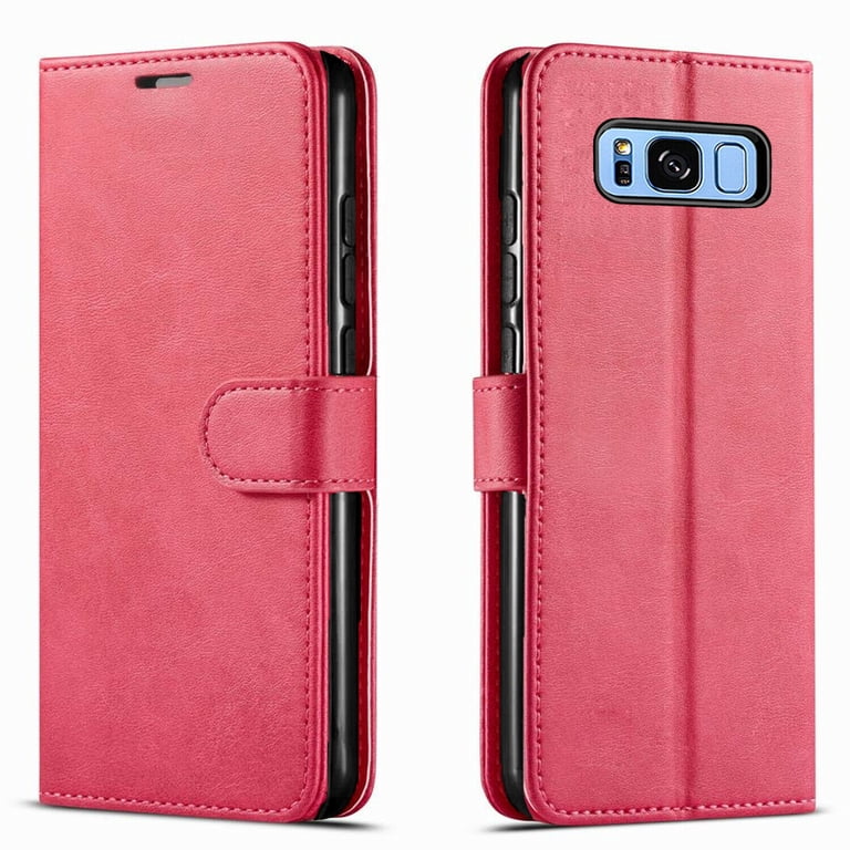 Samsung S8 Case S8 Plus Pouch Samsung Galaxy S8 Plus Brushed Shockproof  Card Holder Case With