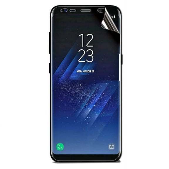 Samsung Galaxy S8 TPU Screen Protector Full Coverage Anti-Bubble Case Friendly