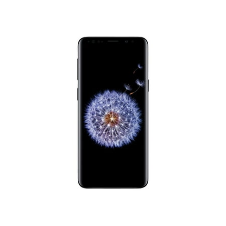 Samsung Galaxy S9 - 4G smartphone - RAM 4 GB / Internal Memory 64 GB - microSD slot - OLED display - 5.8" - 2960 x 1440 pixels - rear camera 12 MP - front camera 8 MP - unlocked - midnight black