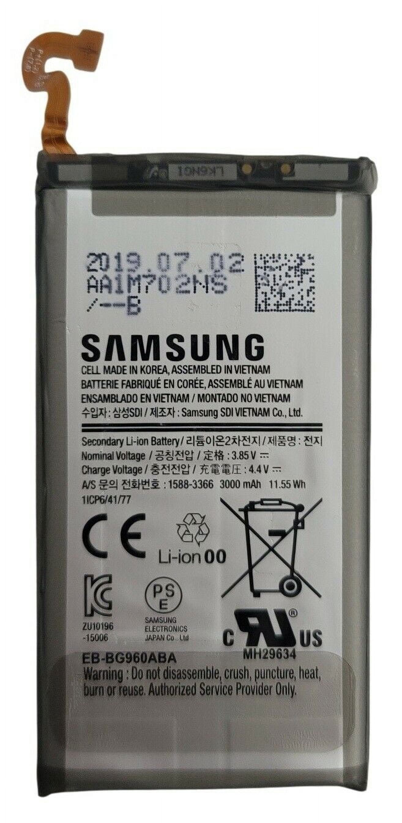 Samsung Galaxy S9 Cell Phone Li-ion Battery Original OEM 3000mAh EB-BG960ABA New