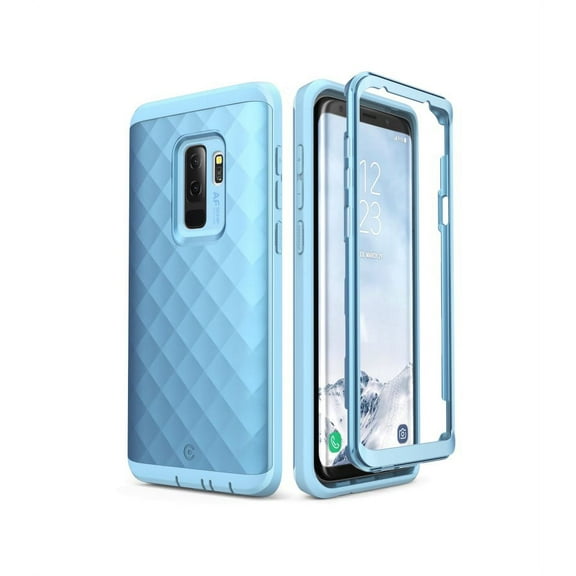 Samsung Galaxy S9 Case, Clayco [Hera Series] Full-body Rugged Case Cover WITHOUT Screen Protector for Samsung Galaxy S9 (2018 Release) (Blue)