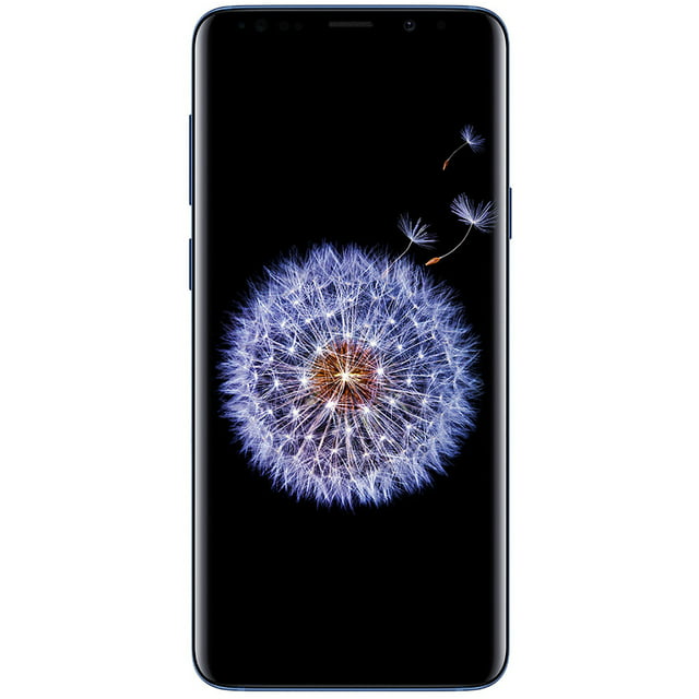 Samsung Galaxy S9+ G965U 64GB Unlocked GSM 4G LTE Phone w/ Dual 12MP Camera (USA Version) - Coral Blue