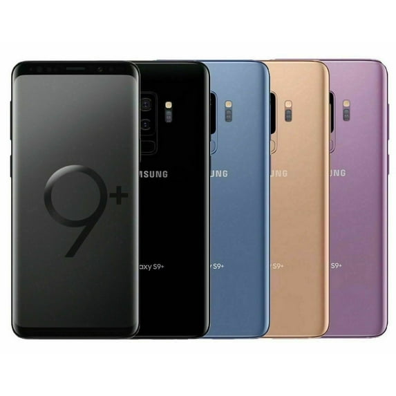 Samsung Galaxy S9+ PLUS SM-G965U1 64GB Black (US Model) - Factory Unlocked Cell Phone - Excellent Condition