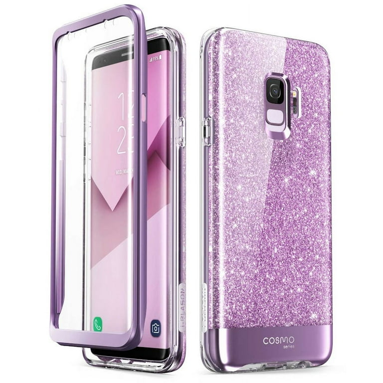 Samsung Galaxy S9 Plus Case, [Built-in Screen Protector] i-Blason