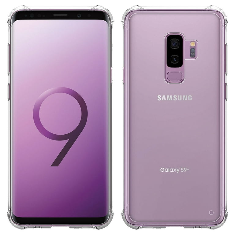 Samsung Galaxy S9 Plus Case, Transparent Shockproof and Scratch 