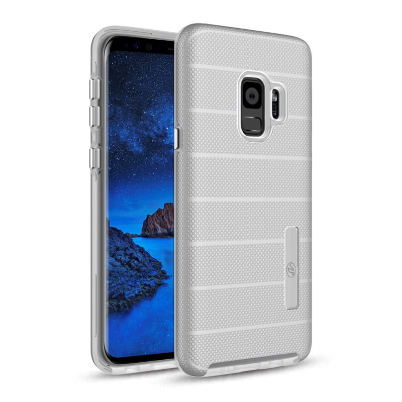 FTRONGRT Honor X8 Cover, Hybrid Dual Layer TPU+PC Custodia