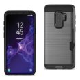 thumbnail image 1 of Samsung Galaxy S9 Plus Slim Armor Hybrid Case With Card Holder In Gray, 1 of 4
